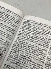 Lot Of 5 Bibles: NASB, New American, NAB, Nave’s Topical, Hurlbut Hardcover