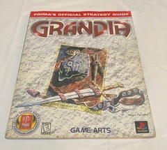 Grandia Strategy Guide (Prima Official 1999) Game Arts RPG