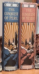 Conquest of Peru Conquest of Mexico Lot of 2 by W H Prescott 1906 HC Routledge G
