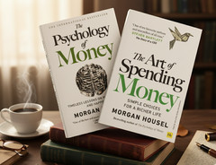 Morgan housel 2 book : Psychology of money + Art of Spending Money paperback