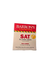 SAT Flashcards 500 To Prepare For Test Day 4 Edition