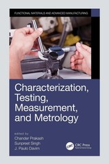 Characterization, Testing, Measurement, and Metrology by Chander Prakash (Englis