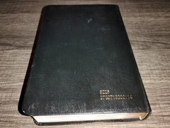 Pocket Size NKJV Bible New King James 1990 Thomas Nelson Compact Text Bonded Lth
