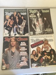Rolling Stone ~ Guns N’s Roses & Axl Rose ~ Issues 612, 539, 627, & 558