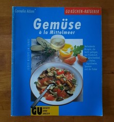 GU; Cornelia Adam – Gemüse à la Mittelmeer (DE 1991); Buch – gut !