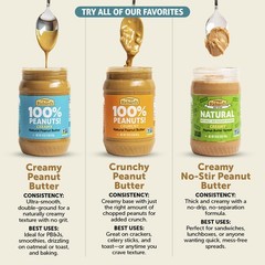 Crazy Richard’s 100% All-Natural Vegan Creamy & Crunchy 32 Ounce (Pack of 1)
