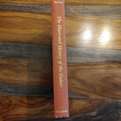 Vintage 1970 “The Illustrated History Of The Guitar” Alexander Bellow, Hardcover