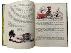 1952 Little Brown Bear And His Friends by Elizabeth Upham H/C 56 pages