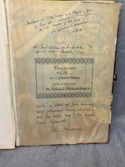 VINTAGE “STAGE” AUGUST 1937 COPY 19 OF A LIMITED EDITION