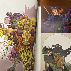Katsuya Terada Art Book Cover Girls Illustration