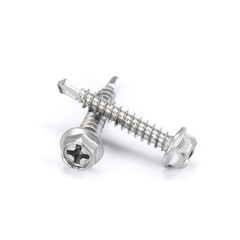 #8 Size, 1″ Length (25Mm) – Self Tapping/Drilling Screw – 410 Stainless Steel Sc