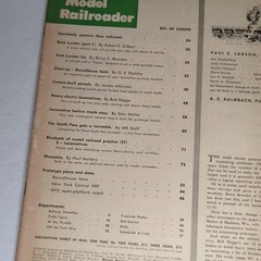 Model Railroad 1957 And Railroad Model 1958, 1975 – Lot Of 4 Magazines