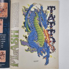 Vintage 1990s Lot Of 3 Tattoo Magazines Issue #127-129