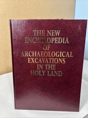New Encyclopedia Archaeological Excavations Holy Land 5 Volume Set 1993 Books