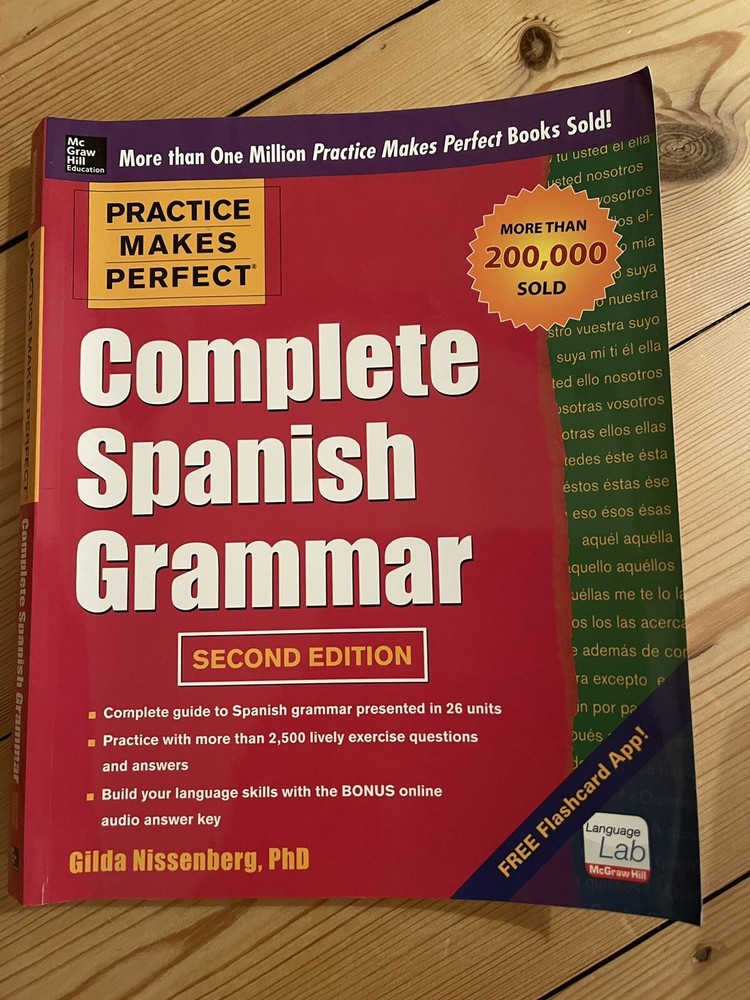 complete Spanish grammar, Gilda Nissenberg