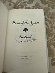Signed Lee Smith News Of The Spirit First Edition Hardcover in DJ Autographed
