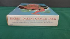 Secret Dakini Oracle Tantric Divination Deck Perry Sinclair & Nik Douglas 1977