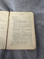 Methodist Protestant Constitution and Discipline 1924 6.5×4.25″