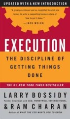 Execution: The Discipline of Getting Things Done – Hardcover – VERY GOOD
