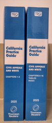 2025 Rutter Group Civil Appeal and Writs California Practice Guide NEW
