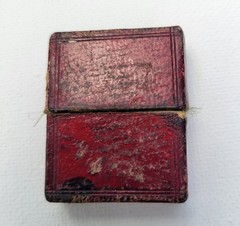 Small Rain Upon the Tender Herb 3rd Ed Red Leather 1832 Victorian Miniature Book