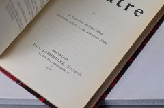 Antique Leather Bound Complete Théâtre (Theatre) by Maurice Maeterlinck 1908