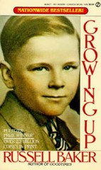 Growing Up (Signet) – Mass Market Paperback By Baker, Russell – GOOD