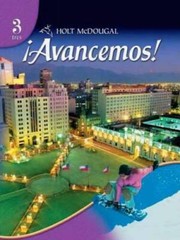 Holt McDougal Avancemos! Level 3 – Hardcover By Estella Marie Gahala – GOOD