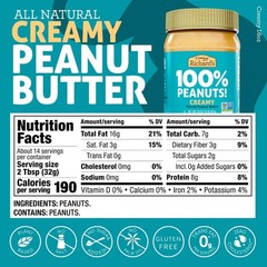 Crazy Richard’s 100% All-Natural Vegan Creamy & Crunchy 32 Ounce (Pack of 1)
