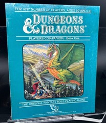 Dungeons & Dragons Players Companion Book One 1984 TSR Fantasy Adventure Game