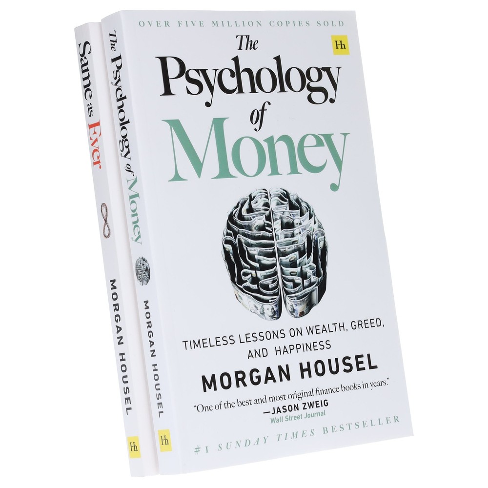 Same as Ever & The Psychology Of Money by Morgan Housel 2 Books – Non Fiction-PB