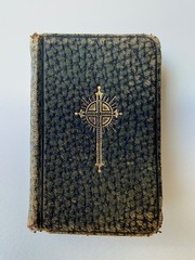 Antique 1911 Key of Heaven Leather Miniature Catholic Pocket Prayer Book Kilner