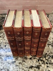 5 V. Set World’s History and it’s Makers, E.R Dumont 1902, red leather;