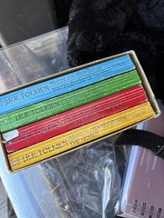 J.R.R. Tolkien Box Set Illustrated The Hobbit The Lord of the Rings Fantasy