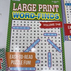 LOT 5 New Large Print Word-Finds Search Kappa 245,248,289,290 & 1 Great Big 134