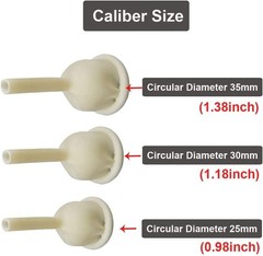Latex Condom Catheter External Self Sealing Set 10pcs Male 25mm/0.98inch