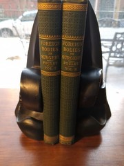 1880 Foreign Bodies in Surgery 1st Ed, Illus. 2 Vol Set Woods Medical Library