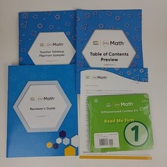 HMH into Math – Grade 1 COMPLETE SET Teacher Edition, Student Workbooks, Extras