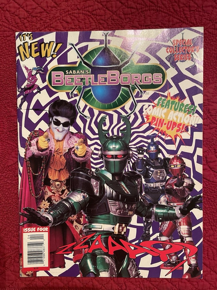 Saban’s Big Bad Beetleborgs Special Collectors Magazine Comic Issue #4