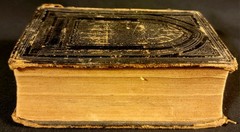 1849 Hymns Methodist Episcopal Church *Leather Binding 736 Pages Abolitionist  