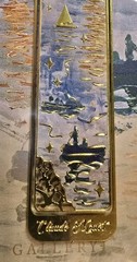 Impression Sunrise Asian Thin Metal Claude Monet Bookmark 4.25 In