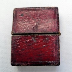 Small Rain Upon the Tender Herb 3rd Ed Red Leather 1832 Victorian Miniature Book
