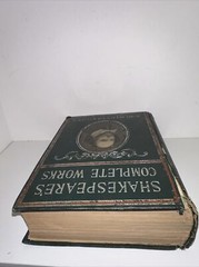 1904 COMPLETE WORKS OF WILLIAM SHAKESPEARE BOOK 400 Illustrations HB 560 Pages