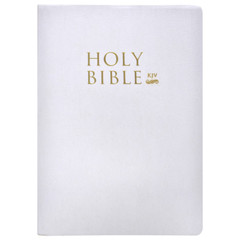 White King James Holy Bibles 5.25×7.5 in. Old & New Testaments Ribbon Bookmark