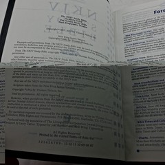 NKJV Study Bible Thomas Nelson Signature Series Black Bonded Leather