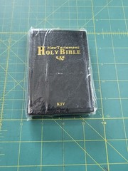 Holy Bible KJV Mini Pocket Size Authentic King James Version Red Letter Edition