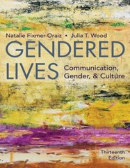 Gendered Lives Paperback Natalie, Wood, Julia Fixmer-Oraiz