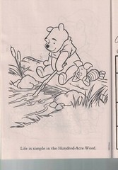 Winnie the Pooth Messy Together Coloring Book, ~96 pages, Simple Coloring