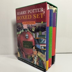 Harry Potter Box Set 1-3 HC the Philosopher’s Stone Chamber of Secrets Prisoner