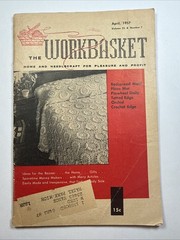 Vintage The Workbasket Magazine – April 1957 – Volume 22 – Number 7